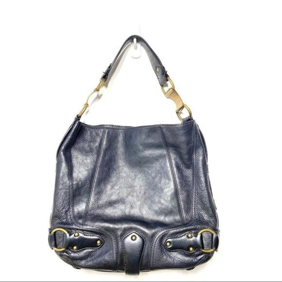 MICHAEL Michael Kors Espresso Black Leather Hobo Shoulder Bag - Picture 5 of 16